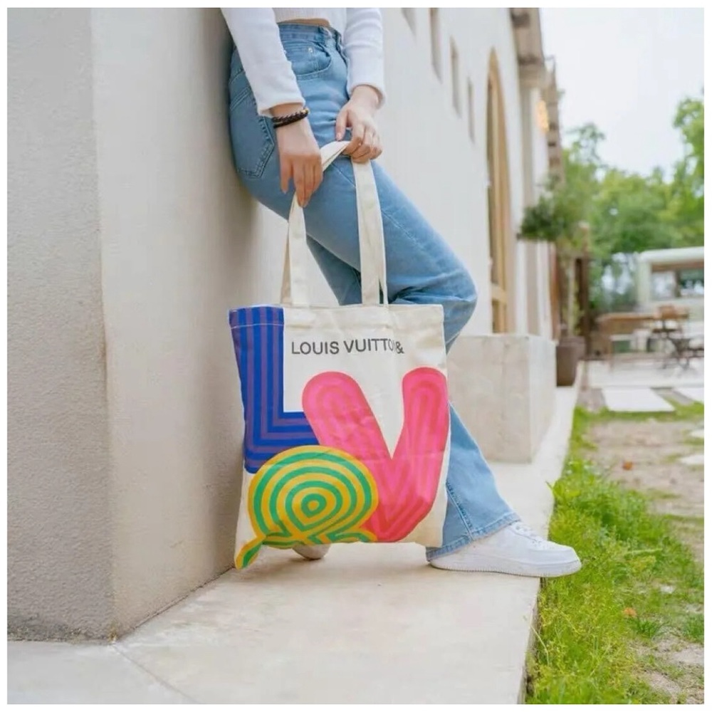 NEW Louis Vuitton Exhibition Bag Eco Canvas Japan Exclusive Event shopping t… - Picture 2 of 9
